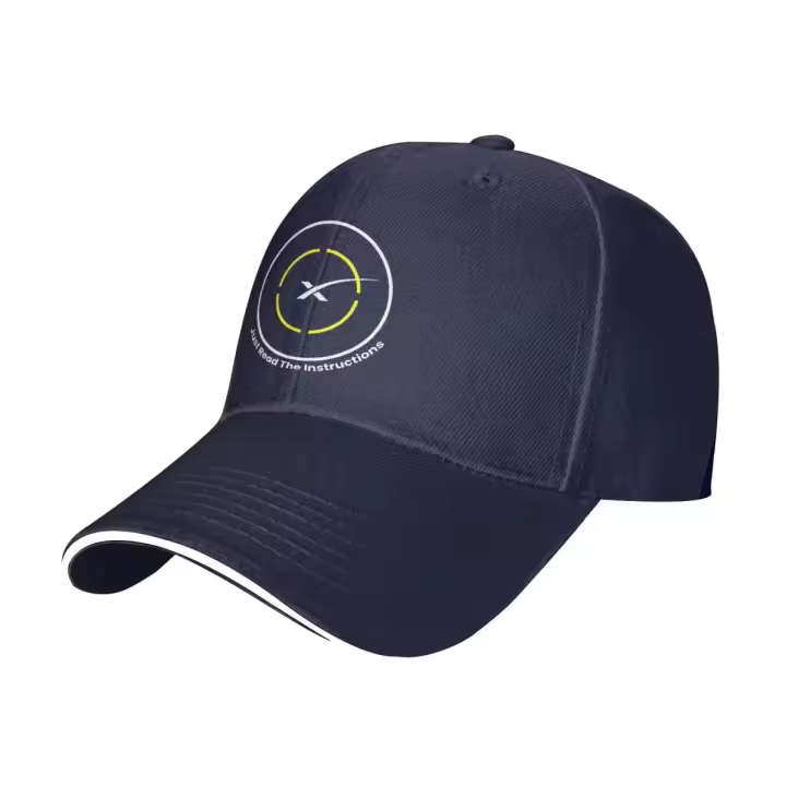 Gorro De Béisbol SpaceX Starship Estilo Hip Hop Con Logo De Falcon Heavy Ajustable Para Hombres Y Mujeres Protección Solar Para Ejercicios Casual - 1