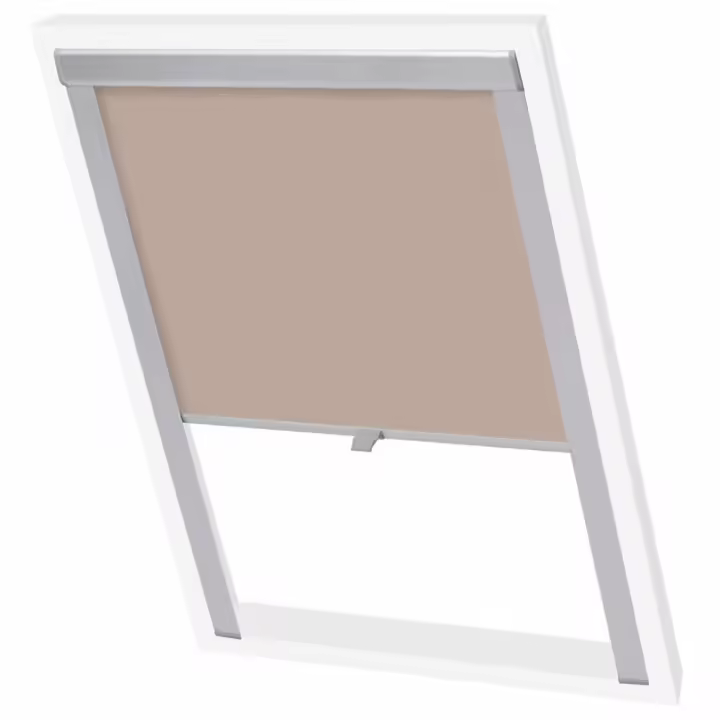 vidaXL Persiana opaca enrollable beige M08/308 - 1