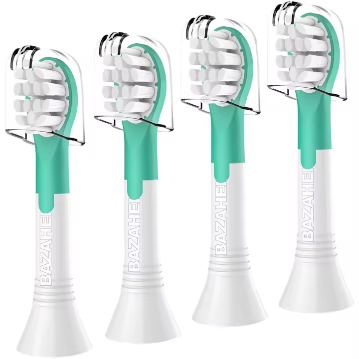 Juego De 4 Cabezales De Repuesto Para Cepillo De Dientes Eléctrico Para Niños Compatibles Con HX6042 HX6032 HX6311 HX6312 Y Otros - 1