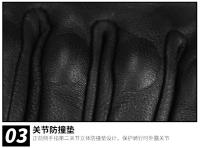 Guantes De Motocicleta Para Hombre Cuero Genuino Táctil Motocross Guantes De Carreras Negros Adecuados Para Todas Las Estaciones - details 40