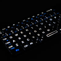 Teclado Bluetooth Mini Rii K06 Con Pantalla Táctil Y Retroiluminación Para Android TV Box Mac Laptop Windows 2.4GHz IR Learning - details 8