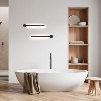 ALPINALUZ Aplique de pared minimalista lineal "LOGAN"  62cm 10W - Blanco Cálido 2700K LED - details 0