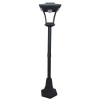 LILI HOME 🌟 Farola Solar de Jardín – Elegancia, ahorro energético y decoración en un solo producto Modelo de 100 cm y 146 cm. Cabezal de lámpara: 20 cm x 20 cm – Farol elegante con forma cuadrada, perfecto para una estética clásica de jardín. - details 0