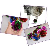 Juguete Para Gatos Bolas De Foil Crinkle Mylar Sonido De Rasguño Papel Ruidoso Juguetes Para Mascotas Productos Para Gatos - details 2