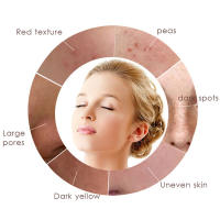 Cepillo De Limpieza Facial De Silicona 2 En 1 Instrumento De Limpieza Facial Eliminador De Masка De Arcilla Y Rascador De Maquillaje - details 1