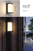 Lámpara De Pared LED Con Sensor De Movimiento AC85-265V ABS Impermeable Luz De Interior Y Exterior Para Iluminación De Pasillos En El Hogar - details 9