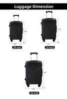 S7 STAR LG61562-LG61813 Juego 3pcs Maletas ABS Expandibles, Cabina Rígida  20+24+28in con 4 Ruedas Dobles de 360º, Trolley Cabina Color Puro Asa Telescópica Gran Cpacidad, Pack Maleta Resistente Ligera Segura - details 7