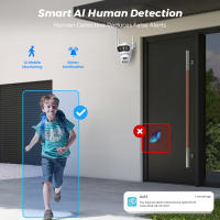 Cámara PTZ IP BESDER 15MP Wifi Ángulo Amplio De 180° Exterior Seguridad 9MP Protección Onvif RTSP O-Kam pro Vigilancia Automática - details 10