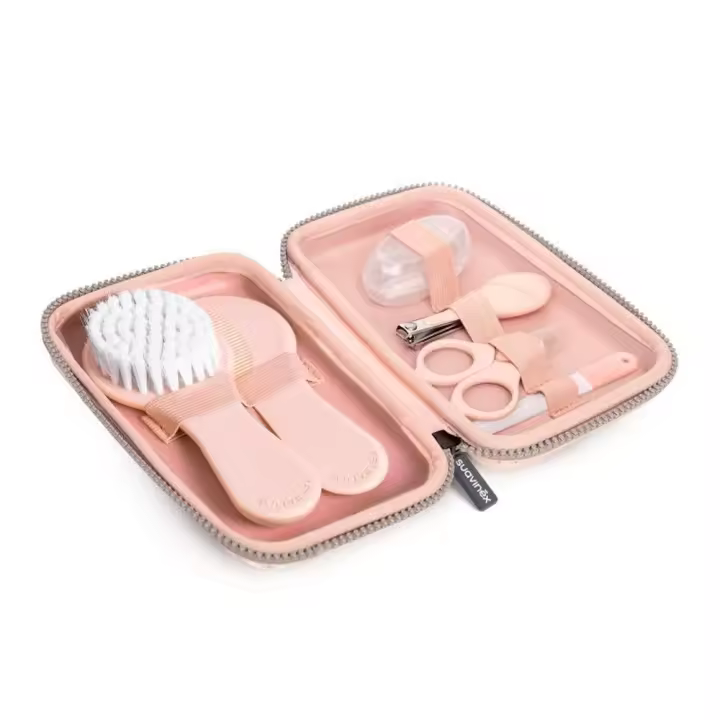 Suavinex Set Manicura Rosa para Bebés +0 Meses con 6 Piezas Esenciales - 1