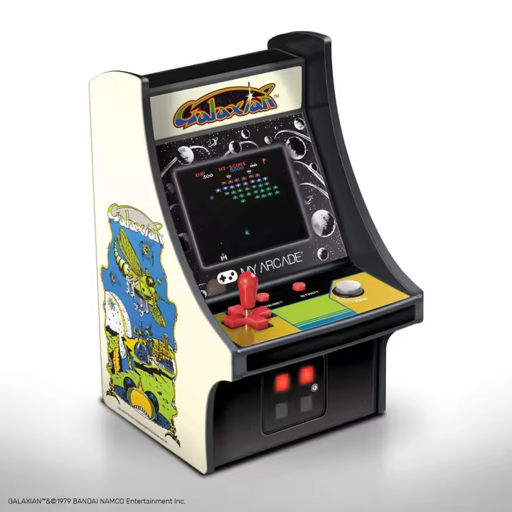 My Arcade Galaxian 6" Micro Arcade Machine Portable Handheld Video Game - 1