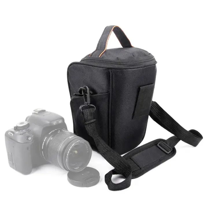 Bolsa De Hombro Para Cámara SLR Impermeable Y Resistente a Rasguños Con Correa Ajustable Para Nikon Canon Sony D3100 D3200 D3100 D7100 Equipamiento Fotográfico - 1