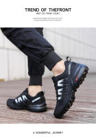 Zapatos De Senderismo Impermeables Para Hombres Y Mujeres Zapatillas De Treking Con Cordones Para Escalada Y Caza Tácticas Outdoor Trainers Caminar Mesh Con Suela TPR Adecuados Para Principiantes - details 8