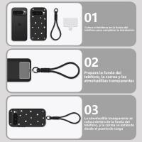 Funda De Teléfono Con Estampado De Corazón De Amor Para Google Pixel 10 9 pro XL 8 7 pro 9A 8A 7A Silicona Suave Con Correa Para Pixel 10 9 pro - details 7