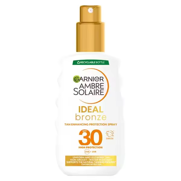 GarnierAmbre Solaire Ideal Bronze Protection Spray Spf30 200Ml - 1