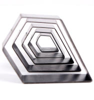 Molde De Corte Para Joyería Y Manualidades Diamante Hueco En Cuero Metal Herramienta De Troquel Para Manualidades DIY - details 7