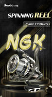 Carrete De Pesca NGK De Acero Inoxidable Potente 25KG Para Agua Dulce Y Salada Carrete De Arrastre Para Río Lago Oceánico Y Playa - details 0