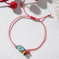 Pulsera De Cadena Griega Con Ojos Malos Y Cristales Para Mujer Go2boho 2024 Joyería De Aleación Delicada Regalo De Año Nuevo - details 3