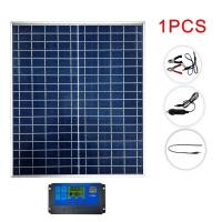 Kit De Placa Solar Fotovoltaica 1000W 500W 12V Con Controlador De 100A Para Baterías Rápidas Adecuado Para Hogares Camping RV - details 9