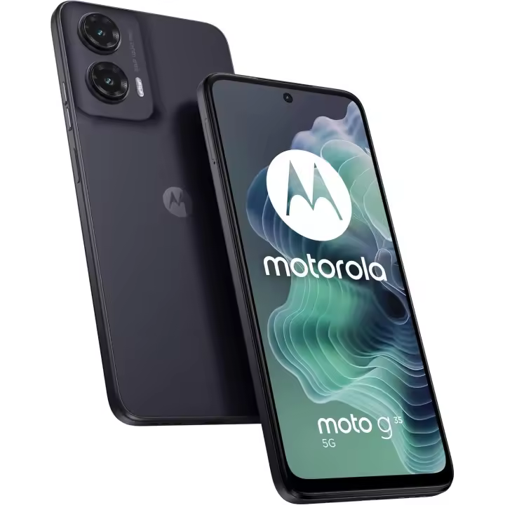 Motorola Moto G35 5G, 4/128Gb, Dual Sim, Pantalla 6,72", 5000mAh, Cámara 50MP,  Midnight Black (Versión Española) - 1