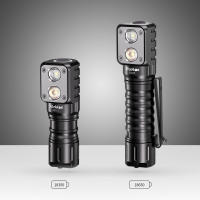Wurkkos HD15 Linterna De Cara Dual LED LH351D SST20 Recargable Con Batería 18650 Incluida Y Recarga Retroactiva Luz De Ángulo HD - details 3