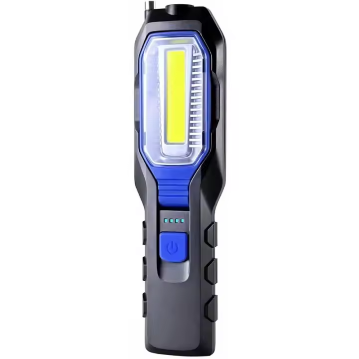 Linternas LED Recargables Estándar, Luz Mecánica COB, USB Recargable, Batería 2800 Mah - 1