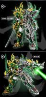 Juguetes De Bloques De Construcción Mecánica WUKONG Juego De Monarca Simio Series De Robot Warrior ZHAOYUN Modelo Heroico Para Niños Regalo Para Chicos - details 27
