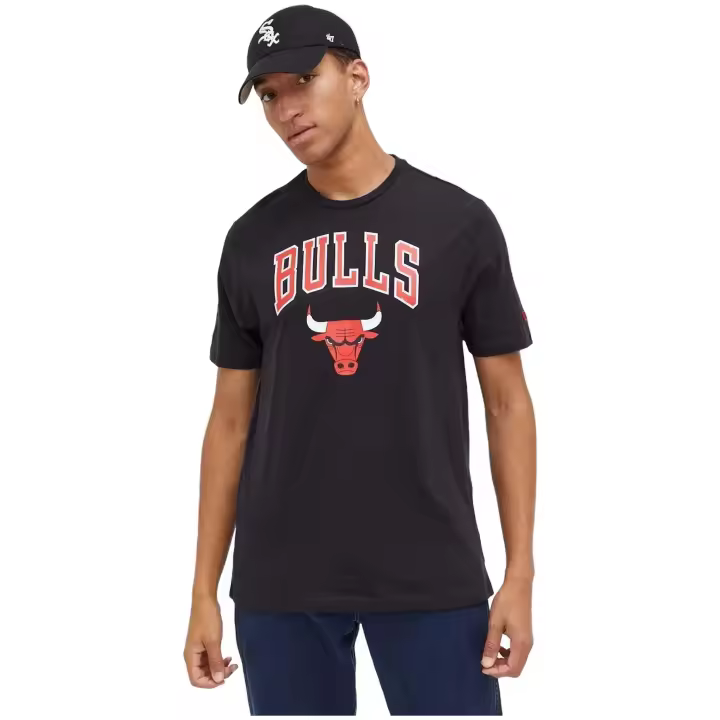 Camiseta marca New Era modelo 60416749 para hombre en color negro - 1