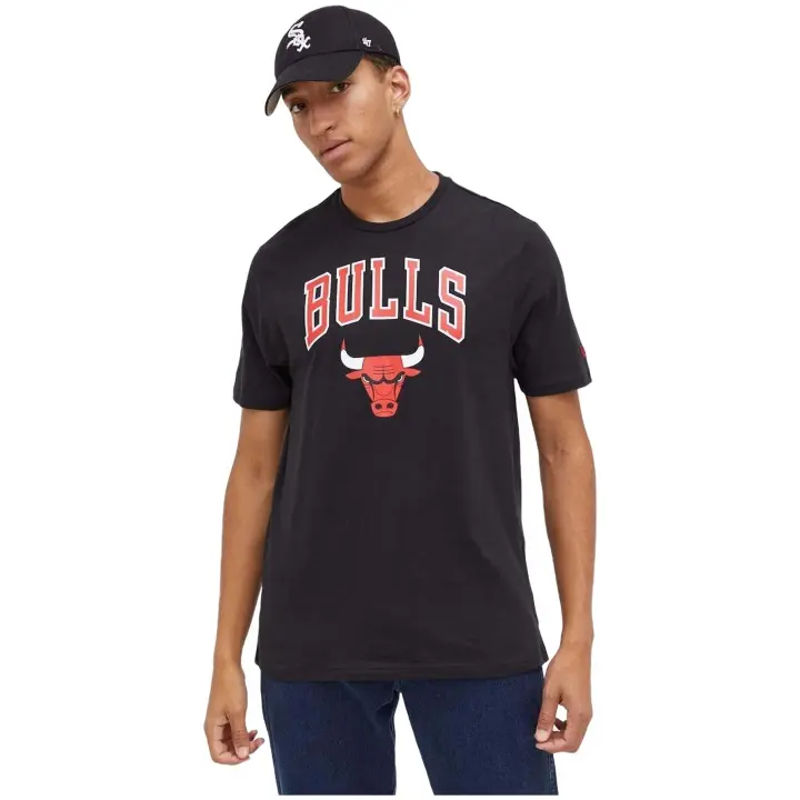 Camiseta marca New Era modelo 60416749 para hombre en color negro - 1