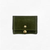 carteras para mujer,monedero ,cartera Pequeña de Piel Ante – Minimalista, Ligero y Multifuncional,Diseño Elegante con estrella, regalo para mujer, tarjetero regalo mujer,para tarjetas, billetes y monedas - details 8