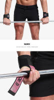 AOLIKES 1 Par De Correas De Agarre Para Gimnasio Y Fitness Soporte De Muñeca Para Levantamiento De Pesas Y Domínicos Uso En Ejercicios De Pull up - details 13