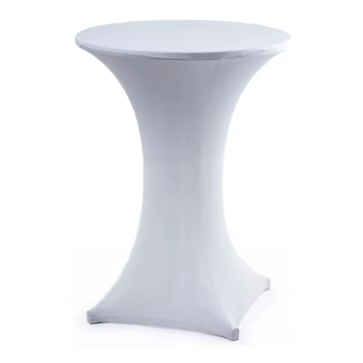 Mantel de licra elástica y ajustada - Forma redonda - 1
