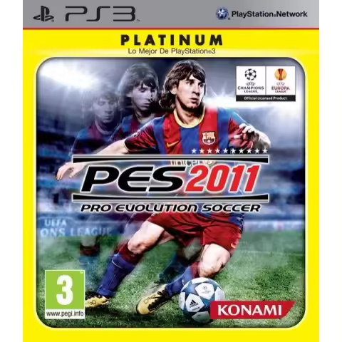 Pes 2011:Pro Evolution Soccer (Platinum) Juego para Consola Sony PlayStation 3, PS3 [PAL ESPAÑA] - 1