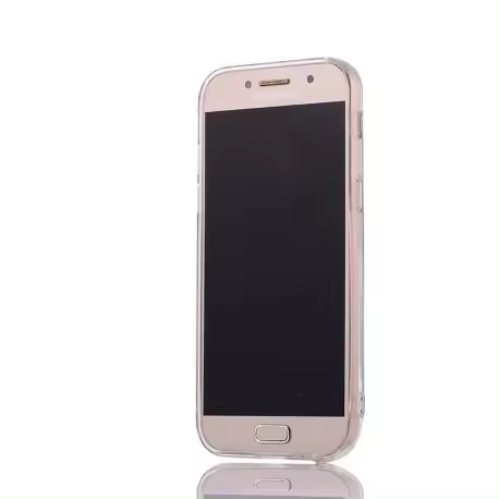 Generica - Funda Mirror Gel TPU efecto Espejo para Samsung Galaxy A3 2017 Gris - 1