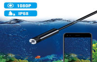 Cámara Endoscópica 1080P 720P Snake Sewer Industrial Piping Borescope Inspección De Coche 3En1 Para Android PC USB Tipo C IP67 - details 0