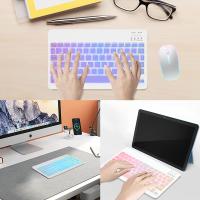 Teclado Inalámbrico Con Iluminación Para iOS Android Windows Y Mac Compatible Con iPad MatePad Laptop 10 Pulgadas Recargable - details 9