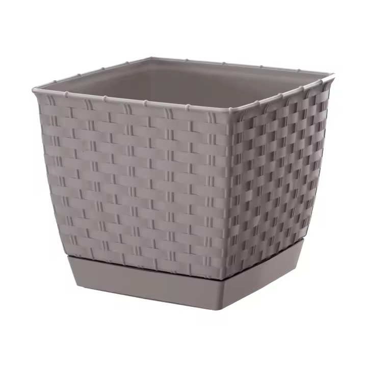 Maceta Prosperplast RATOLLA SQUARE 1,5L Ocre Oscuro para Jardín - 1