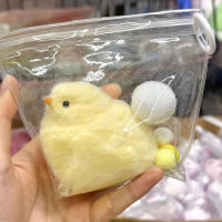 Juguete De Cumpleaños Para Niños Pollo Suave De Silicona Hecho a Mano Color Amarillo Squishy Pollo Kawaii Regalo Para Niños - details 6