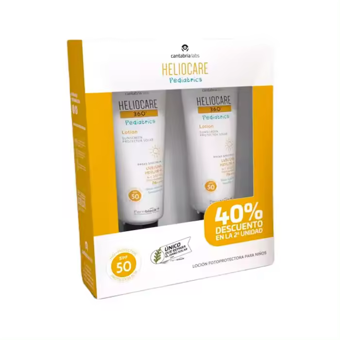 Heliocare 360º SPF50 Pediatrics Lotion Pack 2 x 200ml - 1
