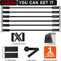 Banda De Resistencia Elástica Para Entrenamiento De Fitness 300lb Ejercicio Doméstico Y Gimnasio Equipo De Expansión Para Muslos Glúteos Y Abdomen - details 12
