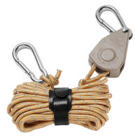 6Pcs Cuerda De Atado Para Acampar 4mm Afinador De Cuerda De Viento Hebilla De Pulley Ratchet Gancho De Cuerda De Tenda Accesorios De Tenda - details 14