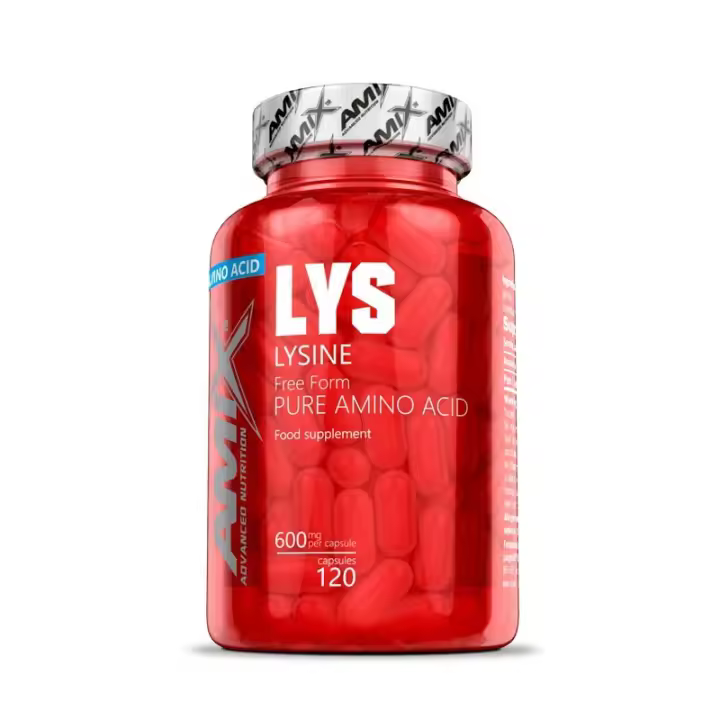 LYS Lysine 600mg 120 Cápsulas - Amix - 1