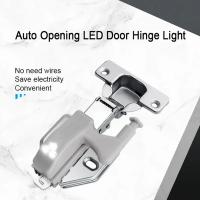 10Pcs Luz Inteligente De Inducción Táctil LED Para Armario Sensor De Luz Nocturna Para Armario De Dormitorio Y Gabinete Incluye Baterías AA (no Incluidas) - details 6