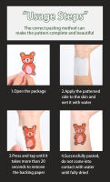 Tatuaje Temporal De Pluma Estilo Oscuro Impermeable Para Brazo Y Pierna Realista Duradero Para Hombres Y Mujeres - details 4