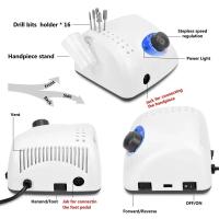 Nueva Llegada 2024 Máquina De Manicura Eléctrica STRONG 210 pro 105 105L Con Brocas De Uñas 65W 45000/500000rpm Para Manicura Y Pedicura - details 13