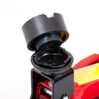 Silla De Elevación Hydraulica Para Coche Con Rueda De Goma Y Adaptador Antideslizante Bloque De Soporte Para Taller De Mecánica Kit De Herramientas Para Puente - details 3