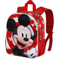 Mochila 3D Pequeña Twirl Mickey Mouse Disney Color Rojo. Tamaño 31x26x11cm. KARACTERMANIA - details 5