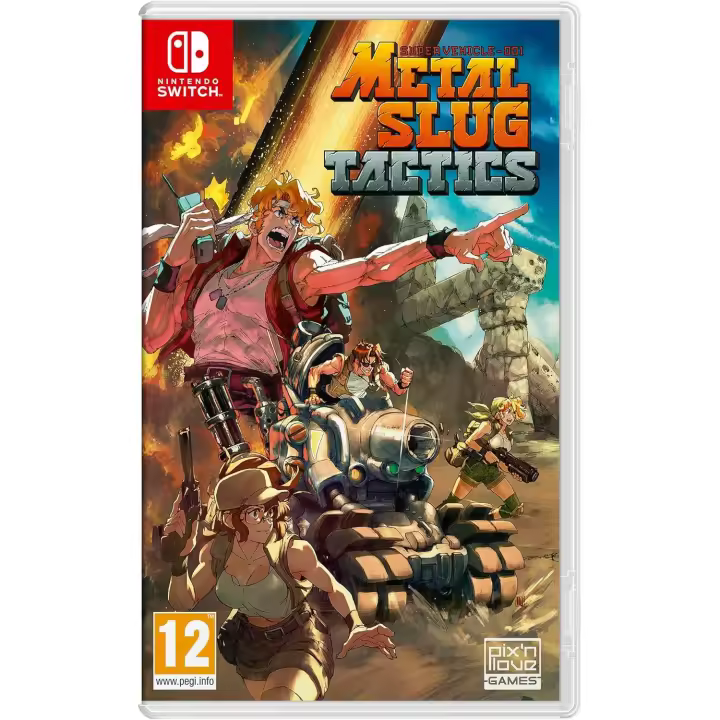 METAL SLUG TACTICS SWITCH PAL ESPAÑA NUEVO FISICO ESPAÑOL PRECINTADO  - Videotec - 1