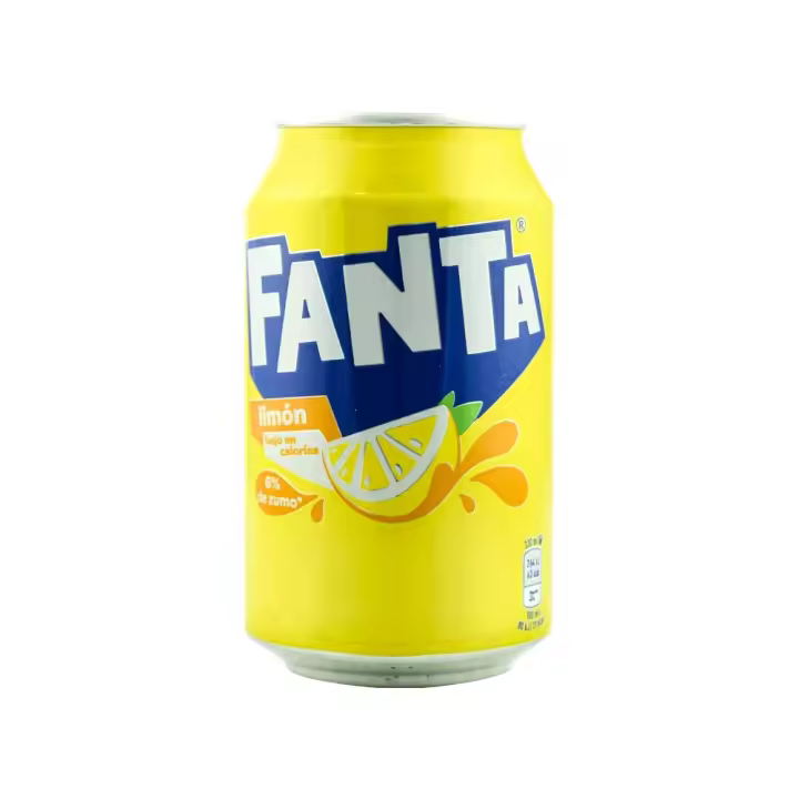 Fanta limón 33 cl pack 24 latas - 1
