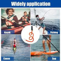 Correa Ajustable Para Remarca De Kayak Con Gancho De Seguridad Y Cordón Colado Para Caña De Pescar Accesorios De Barco - details 11