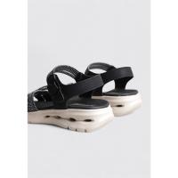 Amarpies ABZ28656 Sandalias De Cuña Mujer Negro - details 2